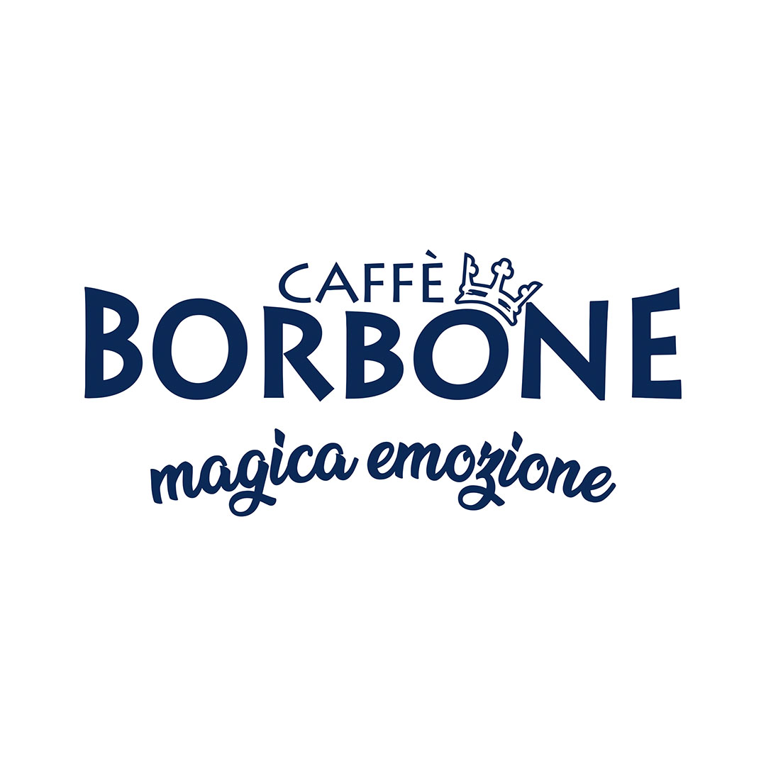 logo caffè borbone + payoff